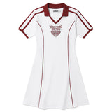 OPEN COLLAR SPORTY DRESS