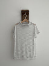 dots see-through t-shirts