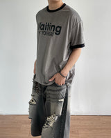 Waiting Ringer Short Sleeve Tee