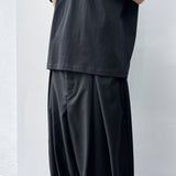 Oversized Pleated Trousers