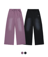 ブラシグリーンウォッシングワイドスウェット・パンツ / Brush Washing Wide Sweatpants