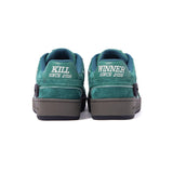 KILLWINNER エメラルドグリーンガーメントレーニングシューズ-カジュアルロートップスニーカー