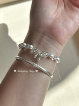Ballet-style bracelet