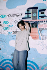 Collaboration Vintage Print T-shirt | Karuma × 2PLAN