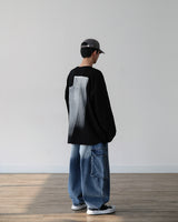 PAINT OVERSIZED FIT LONG SLEEVE T-SHIRT
