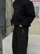 Hearts studded soft pants