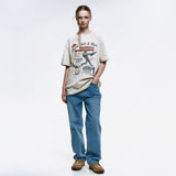 Rowdies Baseball T-Shirt_Oatmeal