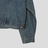 Noid western denim crop jacket