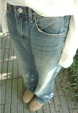 cube denim pants