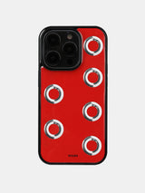 ishiiスタッドケース (red)