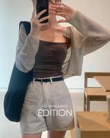 [MADE] Luvle linen cardigan