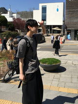 クァイピグメントウォッシュ加工半袖Tシャツ