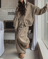 Noah Brushed Balloon Pintuck String Pants