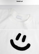  Daily Bookle Smile Overfit Short Sleeve