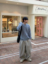 イージーハチラウンドニット