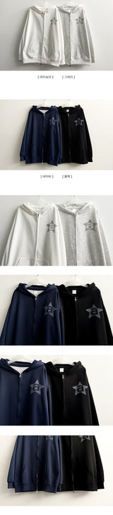 A Star Hoodie Zip-Up 