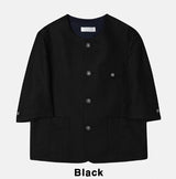 Deero Tweed Half Jacket