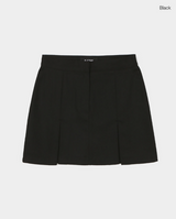 [MADE] Front Closure Mini Pleated Skirt