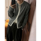 [F/W] ラインフィンガーホールニットジップアップ(3color)