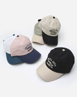 Delze Colored lettering ball cap