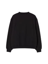 EMBLEM PATCHWORK SWEATSHIRT (BLACK)