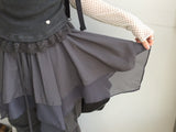 chiffon layered skirt