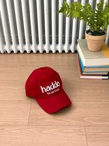 FOR CAT LOVERS RED BALL CAP