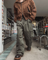 Orb Washed Double Pocket Cargo Pants