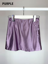 SATIN PEARL MINI SKIRT (3C)