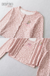Mob Leopard Three-Piece Trading Set-up (LONG PANTS)