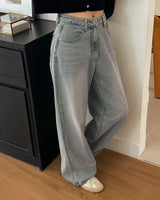 Mua Wide Denim Pants
