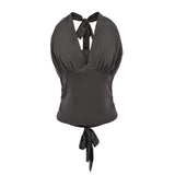 Lena Tie Halter Top