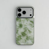green marble epoxy case