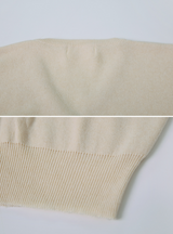 Simple Basic V-neck Knit (10color)