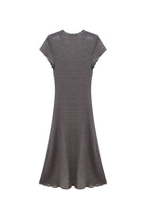 WITTY KNIT ONE-PIECE / MOCHA