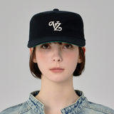 Leaf Chain VZ Monogram Pillbox Cap / Black