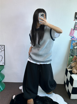 スノーウィングバルーングレースロングパンツ 🤍🖤🧸3カラー