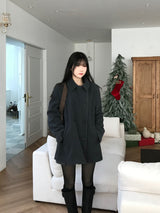 Innerf Wool Half Coat (3 colors)
