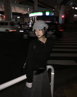 アンゴラ帽子