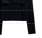 アウトレイヤードテンセルロングスリーブTシャツ