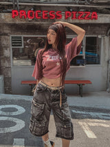 ゼロピグメントオーバーサイズ半袖Tシャツ