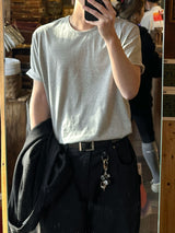 [Premium] クールUネックショートスリーブTシャツ