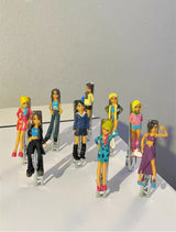 ボビー ガール シルバー ヘアピン (1pcs Random)