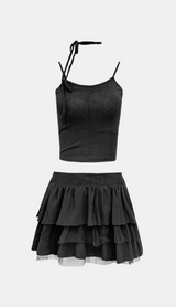 Noir Ballet Layered Set