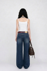HIGH-WAISTED RELAXED WIDE-LEG JEANS (4COLORS!)