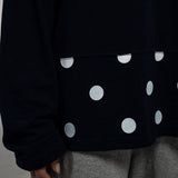  REC RUIT INDIGO DOTS TEE (INDIGO)