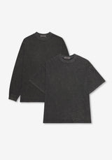 [SEMADE] Long Essential Salt Pigment Sleeve 에센셜 솔트 피그먼트 슬리브 (긴팔)