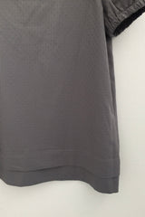 DotTexture Lace Line Mini Dress
