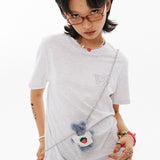 WDVSTロゴtシャツ