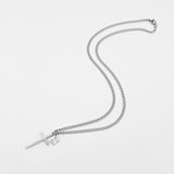 a men's cross necklace_CLEF CROSS NO.4 NEC
